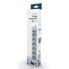 GEMBIRD Surge protector 6 sockets, 6 ft