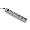 GEMBIRD Surge protector 6 sockets, 6 ft