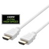 DELTACO Kábel HDMI 2.1 M/M 2m, 8K Ultra High, biel