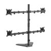 SBOX Deskotop mount for 4 monitor LCD-F048-2