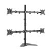 SBOX Deskotop mount for 4 monitor LCD-F048-2