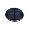 Solárny panel mini 5V/110mA, polykryštalický, priemer 90mm