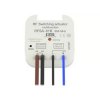 RF prijímač multifunkčný: Spínací aktor 6 funkcií - RFSA-61B/230V