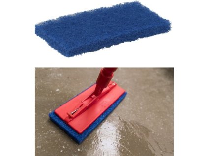Čistiaca hubka modrá