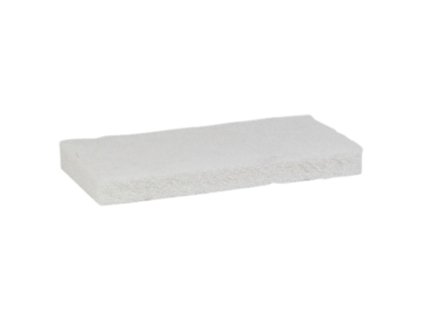 Čistiaca hubka biela