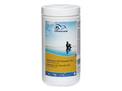 Chlor-super šok 70%  nestabilní. (Balenie Kg 5kg)