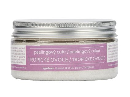 Cukrový peeling - Tropické ovoce. (Balenie Kg 225g)