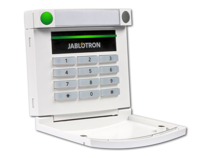 JA-113E-WH Sběrnicový přístupový modul s klávesnicí a RFID