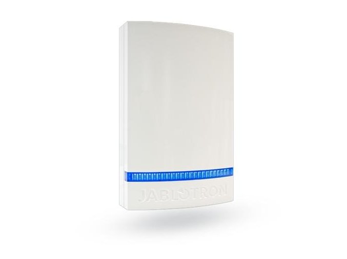 JA-1X1A-C-WH-B Plastový kryt sirény – bílý, modrý blikač