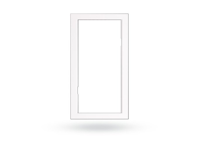 JA-193PL-F-M-W Rámeček k držáku JA-193PL-BOX-M - bílý