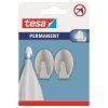 tesa® permanentní háčky kovové, oválné 2 ks - balení