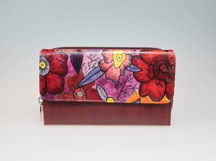 Red Bloom Gobelin Tapestry