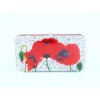 73069.00.6030 14 Red Poppy in front of White Tapestry