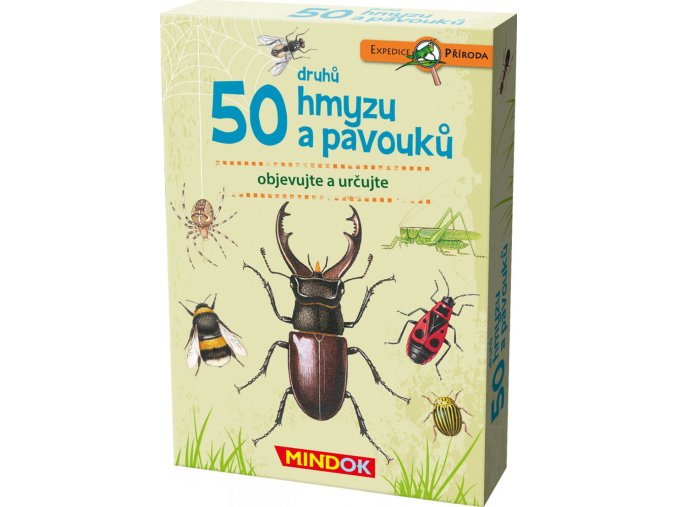 Expedice příroda: 50 druhů hmyzu a pavouků