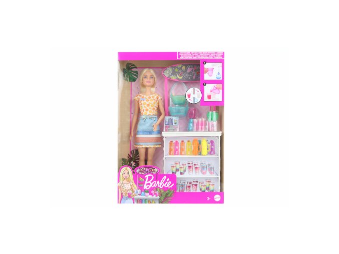 Barbie Smoothie stánek s panenkou