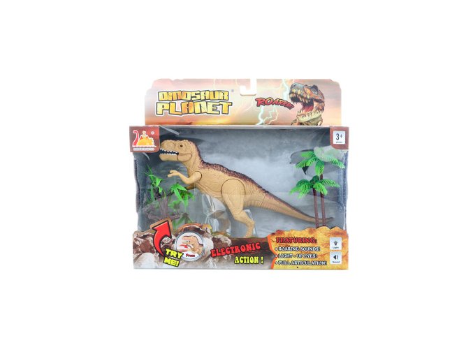 Dinosaurus T-Rex na baterie