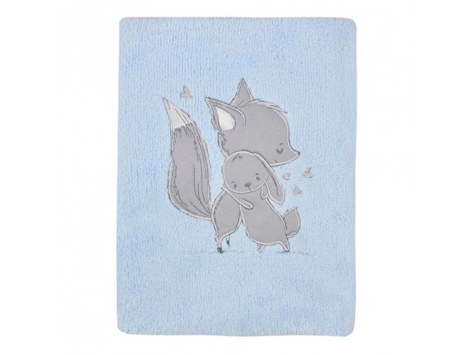 Dětská deka Foxy blue