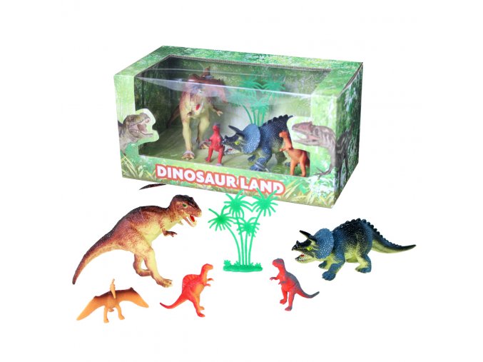 Dinosauři 5 -13 cm v krabici