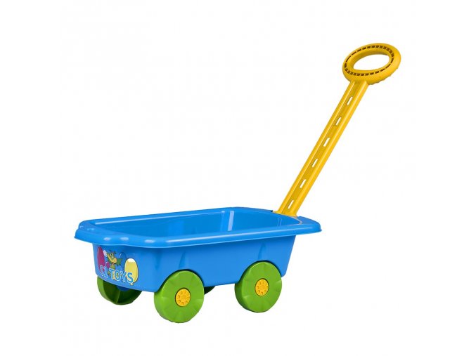 Dětský vozík Vlečka 45 cm - modrý