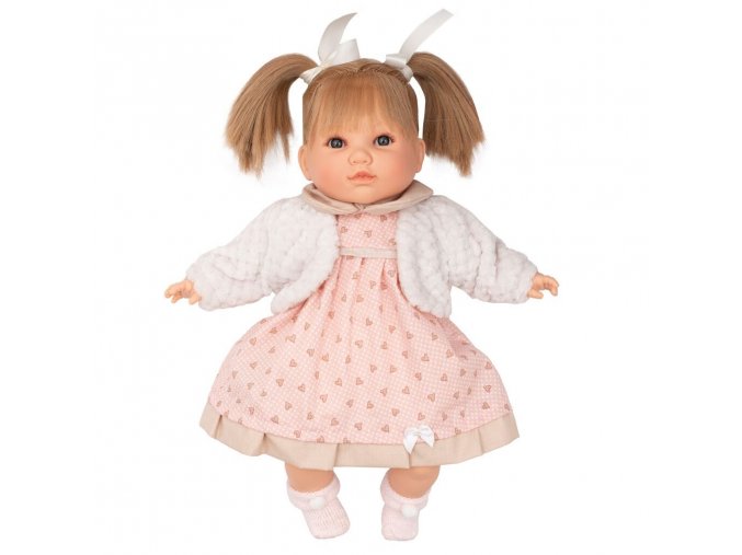 Luxusní mluvící dětská panenka-holčička Berbesa Natálka 40 cm