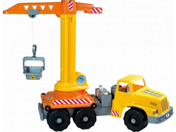 Giant Trucks Auto s jeřábem - délka 71 cm