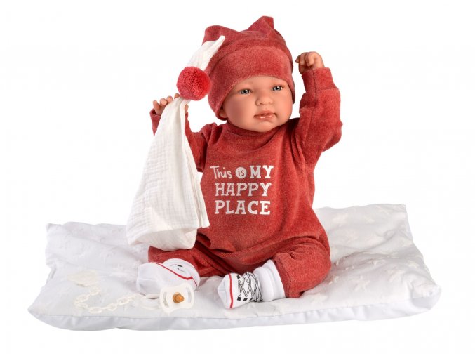 3-dílný obleček pro panenku miminko New Born velikosti 43-44 cm