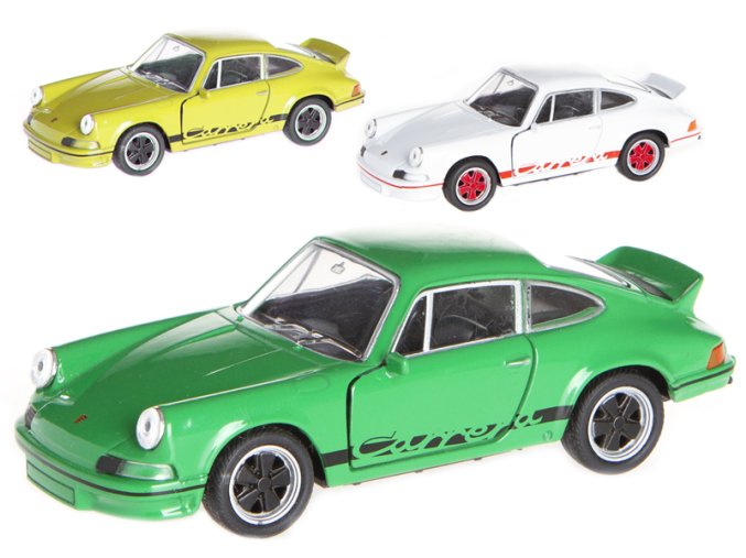 Porsche Carrera RS 12 cm kov zpětný chod