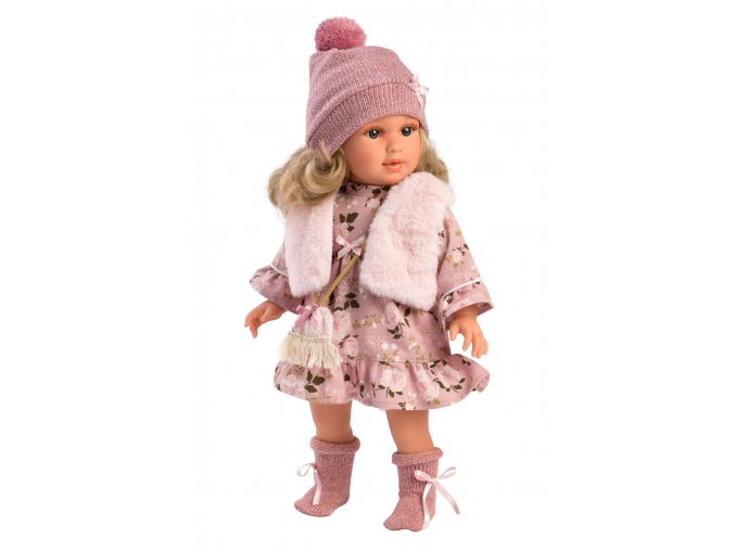 Anna - realistická panenka s měkkým látkovým tělem - 40 cm