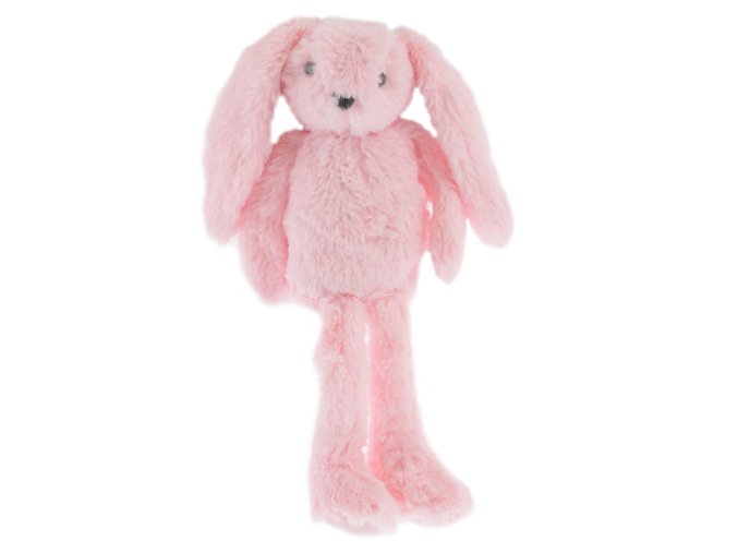 Mini Club zajíček plyšový růžový 37 cm dlouhé nohy