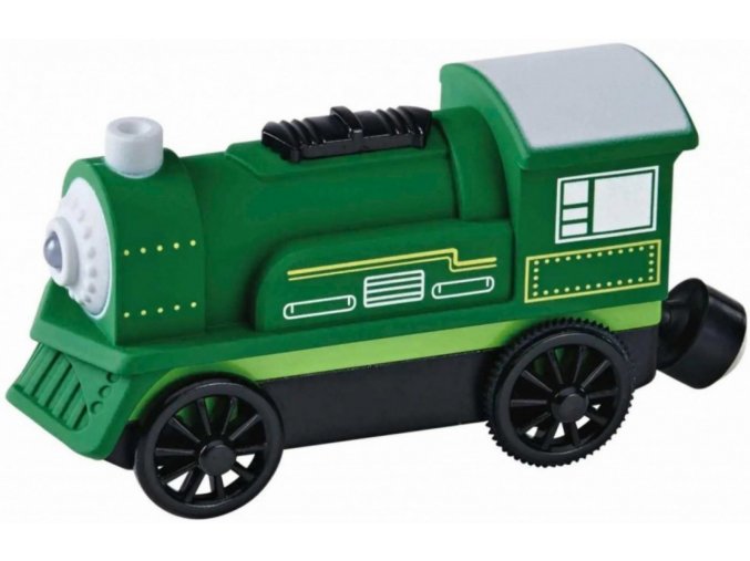 Elektrická lokomotiva - zelená