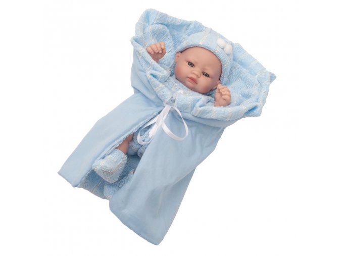Luxusní dětská panenka-miminko chlapeček Charlie 28 cm