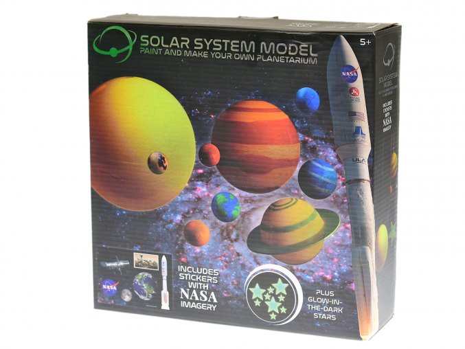 NASA sada na výrobu sluneční soustavy v krabičce