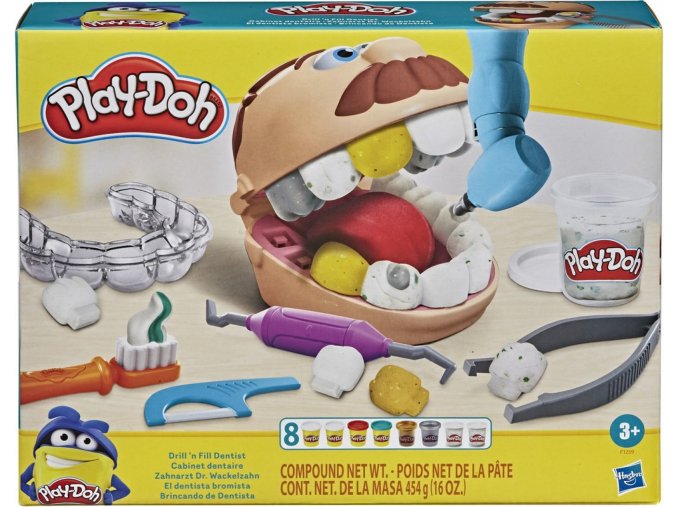 Play-doh Zubař drill ´n fill