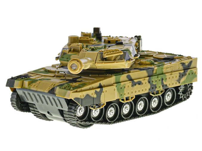 Mission Control tank 1:32 24 cm na setrvačník na baterie se světlem a zvukem