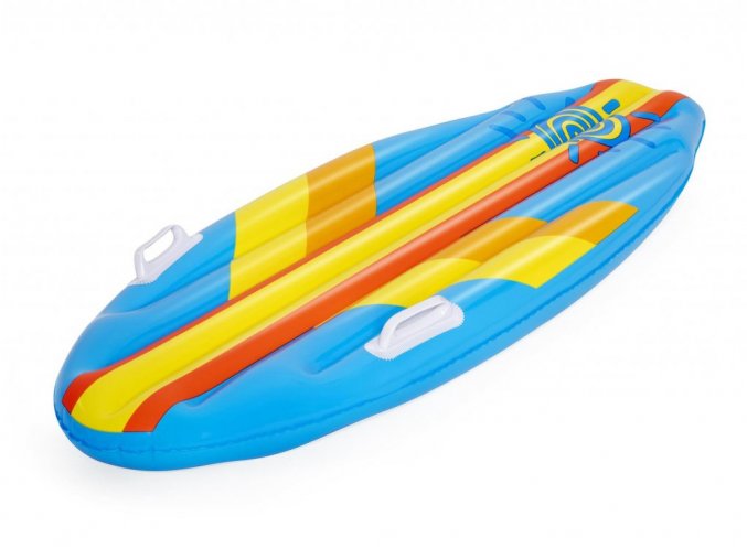 Nafukovací surfovací prkno lehátko 114x46 cm modré