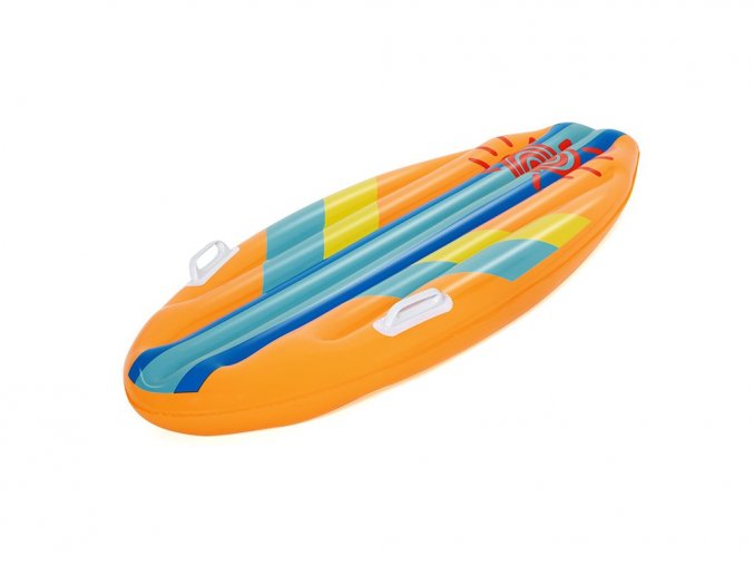 Nafukovací surfovací prkno lehátko 114x46 cm oranžové