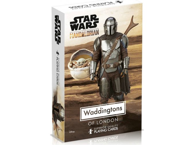 Hrací karty Waddingtons STAR WARS: The Mandalorian