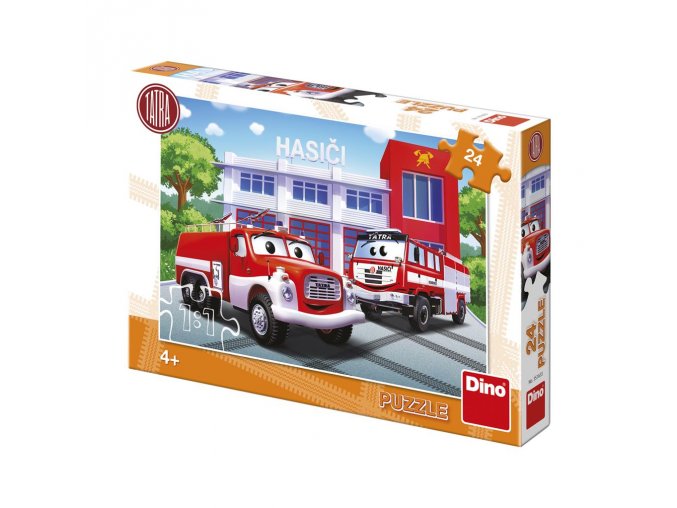 Puzzle 24 dílků TATRA hasiči