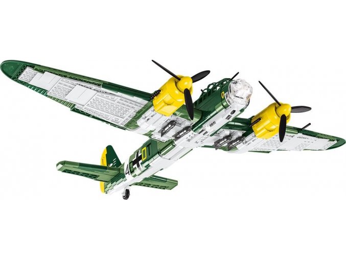 World War II Junkers Ju-88, 1:32, 1160 kostek, 1 figurka