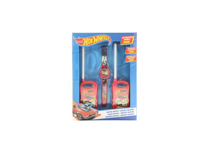 HOT WHEELS vysílačka a hodinky