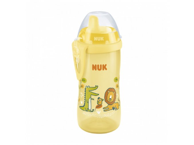 Dětská láhev Kiddy Cup 300 ml žlutá