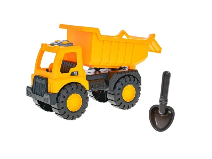 Auto nákladní sklápěčka 20,5 cm s lopatkou 15,5 cm v sáčku