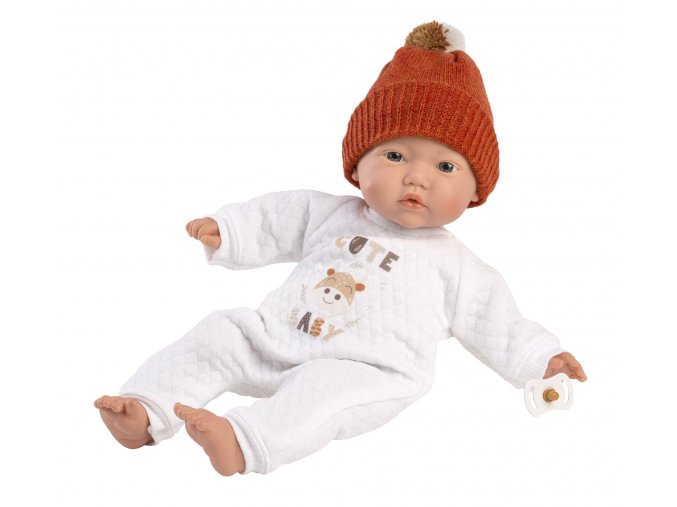 Little baby - realistická panenka miminko s měkkým látkovým tělem - 32 cm