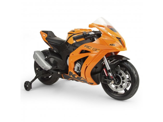 Dětská elektrická motorka KTM RC8C 12V se zvuky