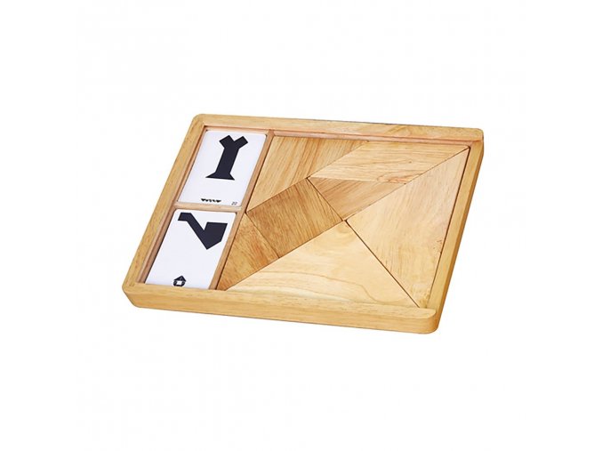 Dřevěný tangram