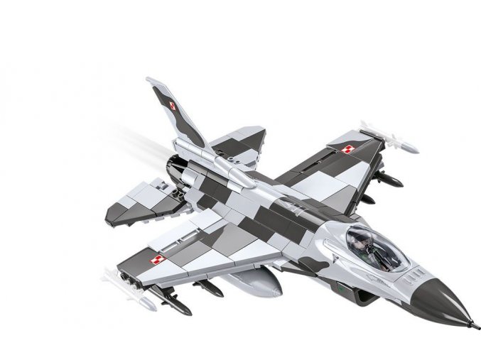 Armed Forces F-16C Fighting Falcon PL, 1:48, 415 kostek, 1 figurka