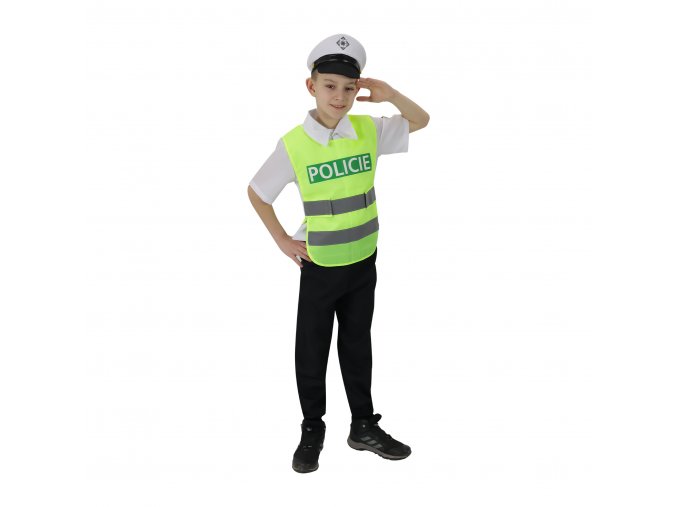 Dětský kostým dopravní policista (S)