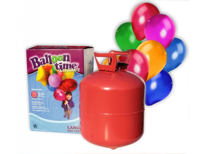 Helium na 30 balónků