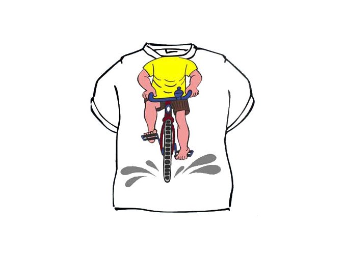 Tričko - Cyklista