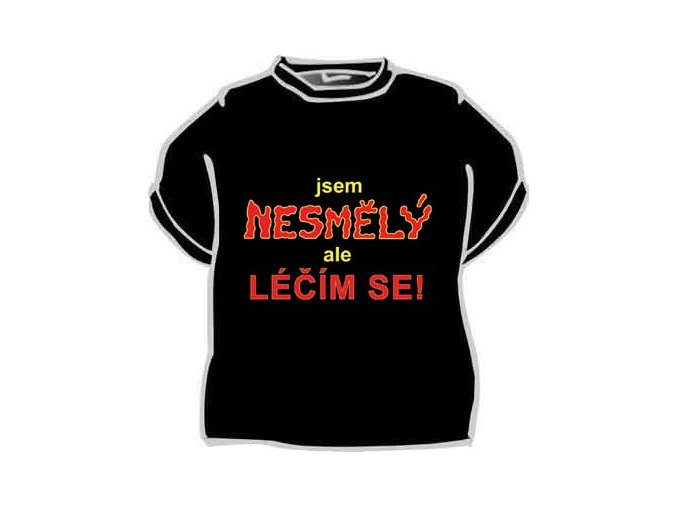 Tričko - Jsem nesmělý